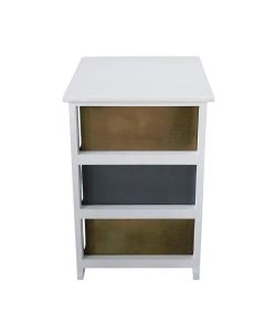 Cosma Mobiletto Alonso 3 Cassetti Legno Marrone Chiaro Vintage 35x28x56 cm