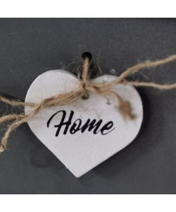 Cosma Mobiletto 4 Cassetti Grigio in Legno Stile Shabby Chic 30x27,5x81 cm