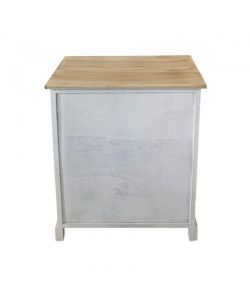 Cosma Mobiletto Legno 6 Cassetti 48x29x56 cm Bianco Grigio Chiaro