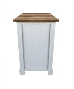 Cosma Mobiletto Blas 3 Cassetti Bianco in Legno 29x27x49 cm Stile Shabby Chic
