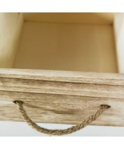 Cosma Mobiletto Blas 4 Cassetti Bianco Shabby Chic 29x27x63 cm Fisso