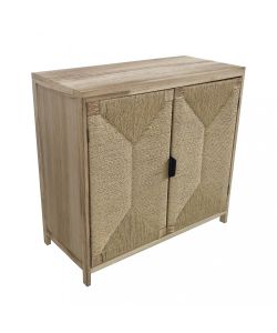 Cosma Mobiletto 2 Ante in Legno Marrone Chiaro 74x35x70.5 cm