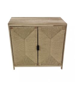 Cosma Mobiletto 2 Ante in Legno Marrone Chiaro 74x35x70.5 cm