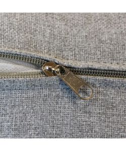 Cosma Salotto da Giardino Antracite 3 Posti con Cuscini in Alluminio