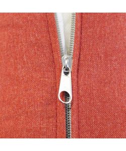 Cosma Salotto Belem 3 Posti con Cuscini Rosso - Struttura in Alluminio