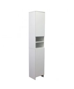 Cosma Mobile Alger in Legno Bianco 28,5x28x173 cm Stile Moderno Fisso