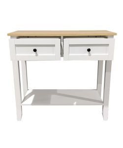 Cosma Aric Mobile in Legno Bianco 80x30x74 cm Fisso Stile Moderno