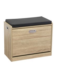 Cosma Scarpiera Jacklyn Legno Marrone Chiaro 60x29.5x48 cm Fissa