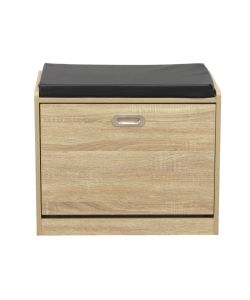 Cosma Scarpiera Jacklyn Legno Marrone Chiaro 60x29.5x48 cm Fissa