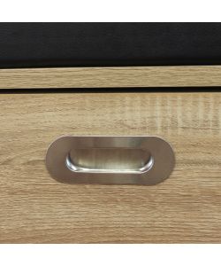Cosma Scarpiera Jacklyn Legno Marrone Chiaro 60x29.5x48 cm Fissa