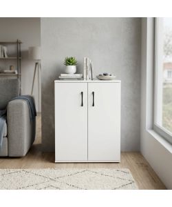 Cosma Mobile Bennie Fisso in Legno Bianco 60x30x78.5 cm Moderno