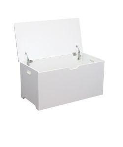 Cosma Porta Giochi in Legno Bianco 78x38x40 cm Appoggio Moderno