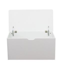 Cosma Porta Giochi in Legno Bianco 78x38x40 cm Appoggio Moderno