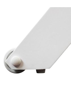 Cosma Lettino Prendisole Impilabile Grigio Chiaro 198x72x35,5 cm