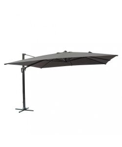 Cosma Ombrellone da giardino 4x4 mt con palo laterale Antracite