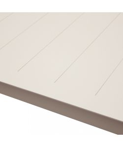 Cosma Salotto Tijuana 2 posti con cuscini beige - Struttura alluminio moderno 180x78x83