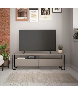 Porta Tv Cornea tortora due ante