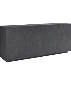 Credenza VEGA moderna 4 ante battente  ardesia