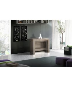 Web Furniture - Consolle Tavolo Allungabile Pratika 300 Olmo 77x90 cm