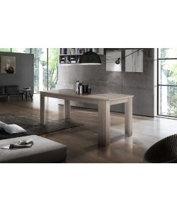 Tavolo Jesi 160 Allungabile Design Moderno Olmo Perla