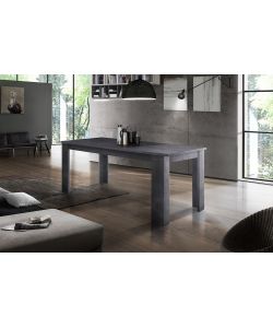 Web Furniture Tavolo Allungabile Jesi 140 cm Ardesia Design Moderno