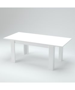 Web Furniture Tavolo Allungabile Jesi 140 cm Ardesia Design Moderno
