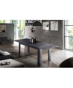 Web Furniture Tavolo Allungabile Jesi 140 cm Ardesia Design Moderno