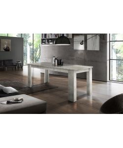 Tavolo Jesi 140 Allungabile Design Moderno Cemento