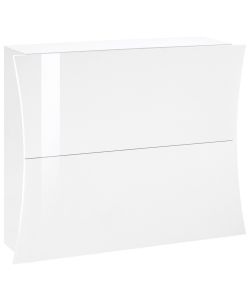 Web Furniture Scarpiera Arco Bianco Lucido - Design Italiano