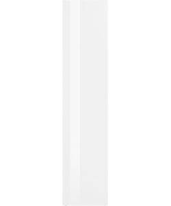 Web Furniture Colonna Armadio Maruska Bianco Lucido 180x40x40 cm - Design Moderno - 100% Made in Italy