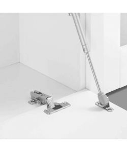 Web Furniture Parete attrezzata soggiorno bianco laccato lucido 180 cm