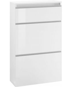 Web Furniture Scarpiera Magic Bianco Lucido - Design Italiano 60cm