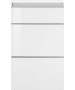 Web Furniture Scarpiera Magic Bianco Lucido - Design Italiano 60cm