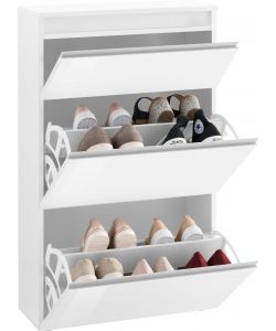Web Furniture Scarpiera Magic Bianco Lucido - Design Italiano 60cm