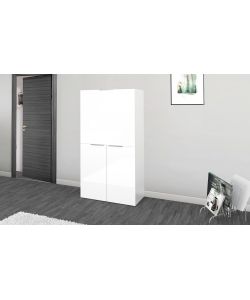 Scrivania Dalia Design Moderno Bianco Lucido