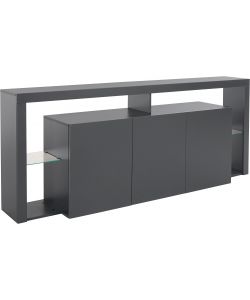 Credenza Essential Sideboard 3 Ante 200 Antracite Opaco