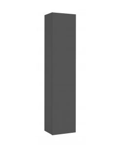 Web Furniture Colonna Armadio Maruska Antracite Lucido 180x40x40 cm - Design Moderno e Funzionale - 100% Made in Italy