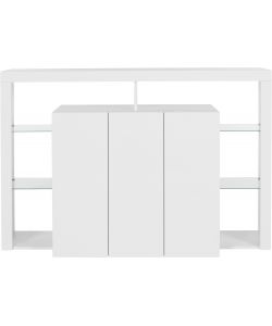 Credenza Essential Highboard 3 Ante 150 Bianco Laccato