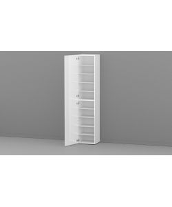 Kompact Armadio Scarpiera Bianco Lucido