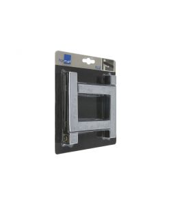 Reggimensole Elle Cromo per Mensole in Vetro e Legno - 2 pz - max 20 kg