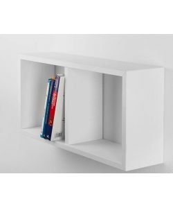 Mensola Cubo Yasmine Frassino Bianco