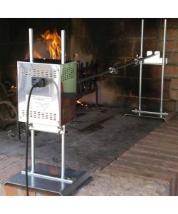 Spiedo in Acciaio Inox per Girarrosto - Lunghezza 100 cm