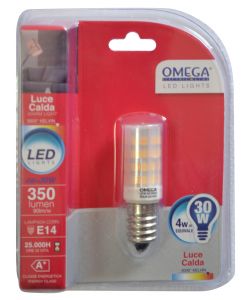 Lampadina cilindro led 4W 3000K