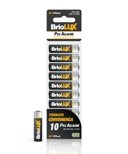 Batterie Stilo AA Alkaline 10 pezzi
