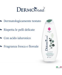 Dermomed Bagno Doccia Muschio Bianco 650 ml - Gel Idratante Unisex