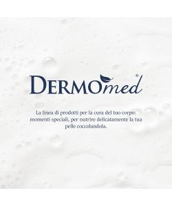 Dermomed Bagno Doccia Muschio Bianco 650 ml - Gel Idratante Unisex