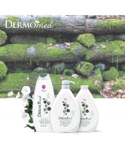 Dermomed Bagno Doccia Muschio Bianco 650 ml - Gel Idratante Unisex