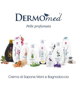 Dermomed Bagno Doccia Muschio Bianco 650 ml - Gel Idratante Unisex