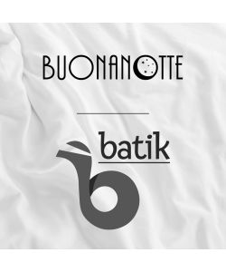 Batik Set Lenzuola Letto Singolo Cotone Rosso Borgogna 100% Comfort