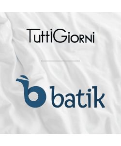 Batik Completo Lenzuola Matrimoniali Cotone 3 Pezzi Crema - Elegante e Confortevole